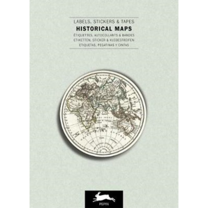 Historical Maps Label & Sticker Book, Van Roojen Pepin