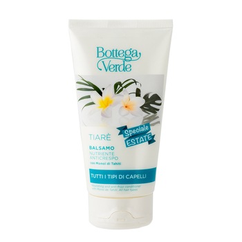 Balsam de par, anti-electrizare, cu de ulei de Monoï din Tahiti - Tiare, 150 ML, Bottega Verde Balsam de par, anti-electrizare, cu de ulei de Monoï din Tahiti - Tiare, 150 ML, Bottega Verde