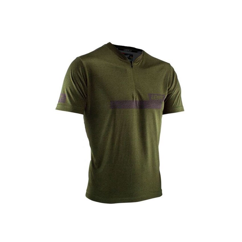 Tricou LEATT Jersey Dbx 1.0 zip forest, Multicolor, S