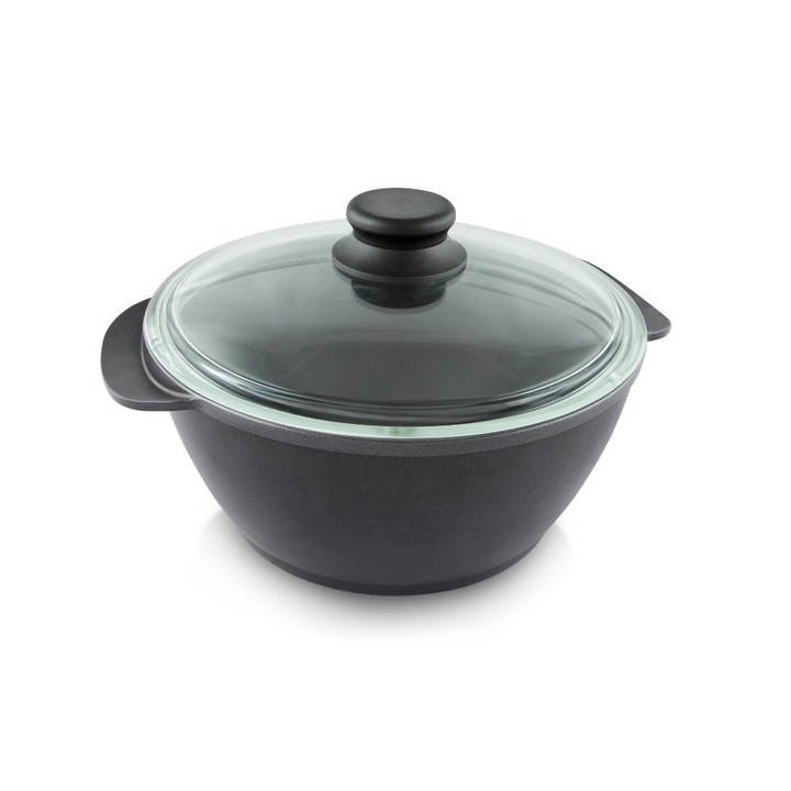 Тенджера Нева Металл Посуда, лят алуминий, 3,5 л.