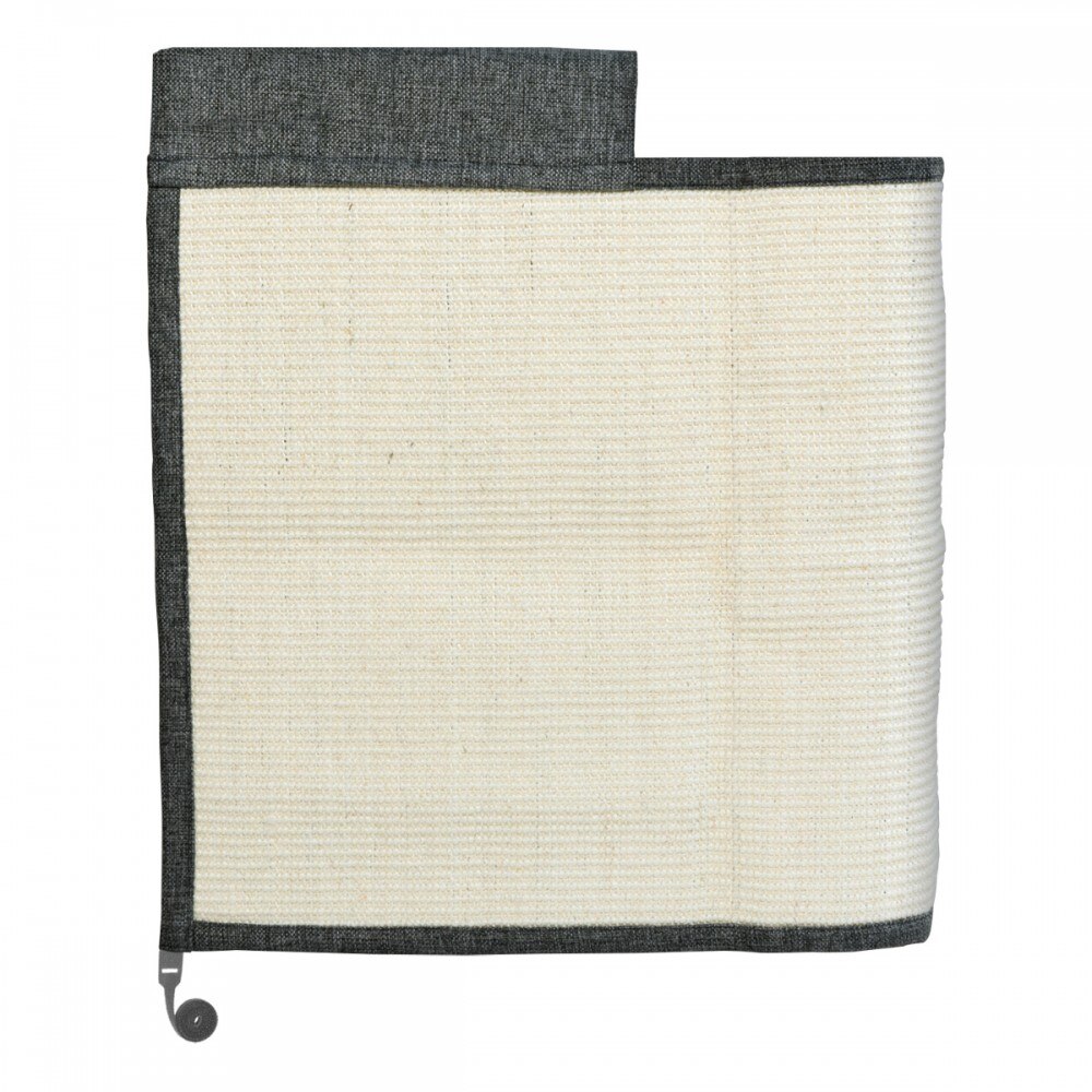Protectie impotriva zgarieturilor pentru Pisici, 60x70 cm, Sisal, Gri, 47363.01