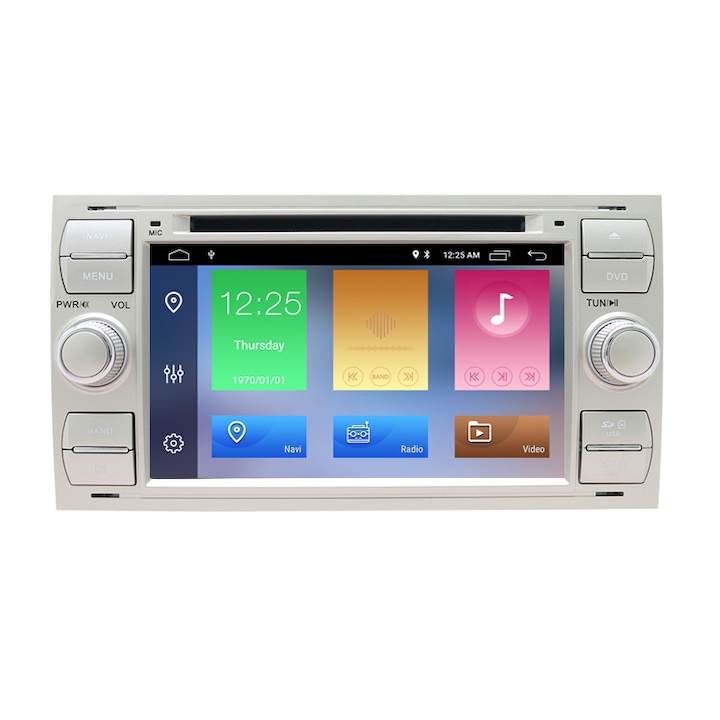 Автомобилна навигация Ford C-Max 2004-2010, Дисплей 7 инча, 2GB RAM, RDS, DSP, IPS, WiFi, Bluetooth, Android 10