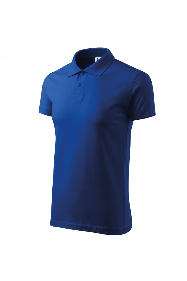 Tricou barbati, tip polo,Albastru regal 202-05, Albastru