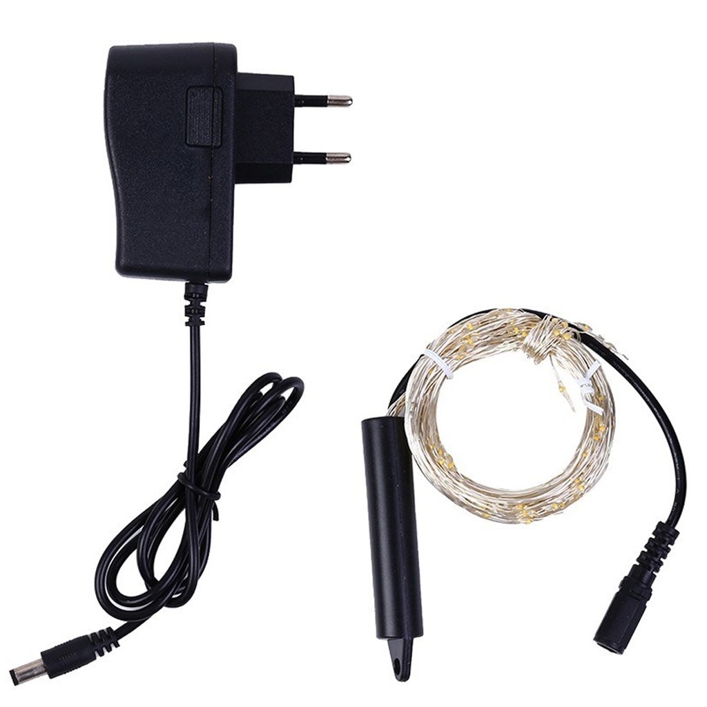 Ghirlanda Luminoasa Decorativa din Cupru 2 m cu 200 LEDuri