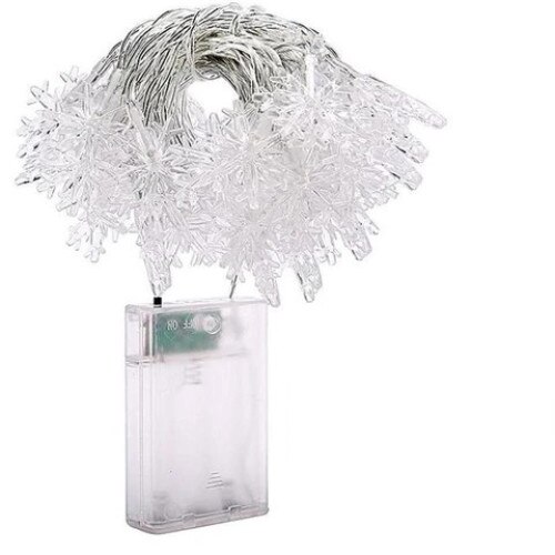 Ghirlanda Luminoasa Decorativa Fulg 3 m cu 20 de LED-uri cu baterii