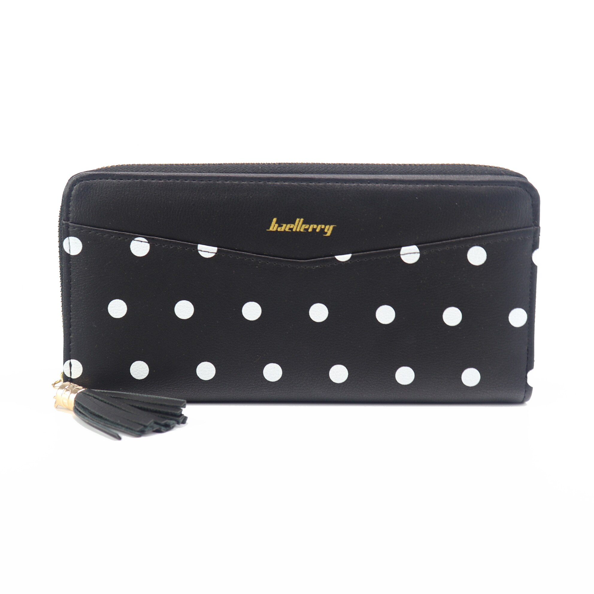 Portofel Dama, Baellerry, Negru, Piele ecologica
