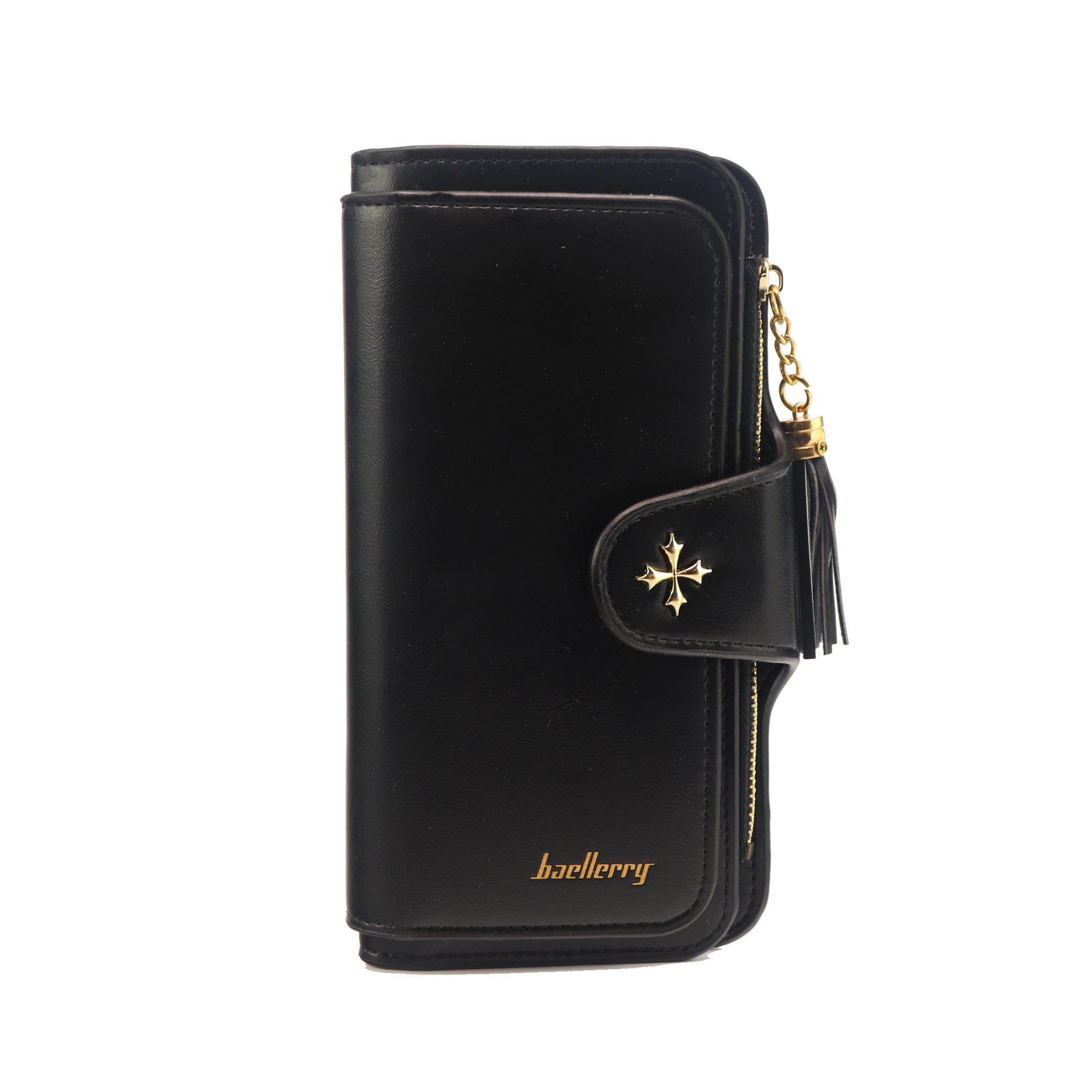 Portofel Dama, Baellerry, Negru, Piele ecologica