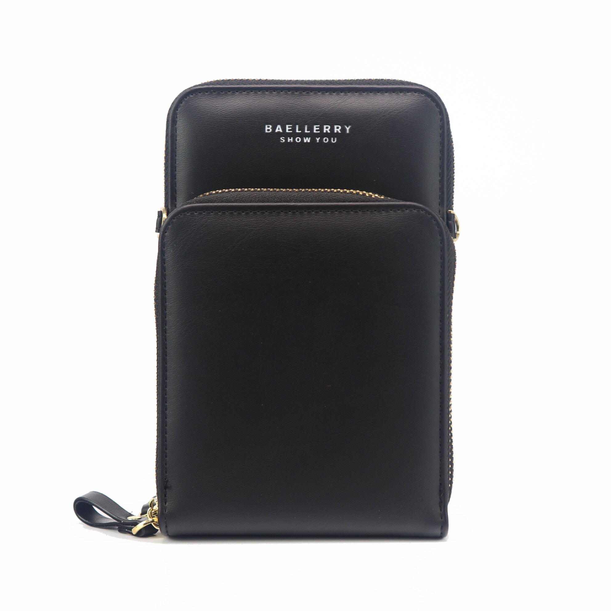 Portofel Dama, Baellerry, Negru, Piele ecologica