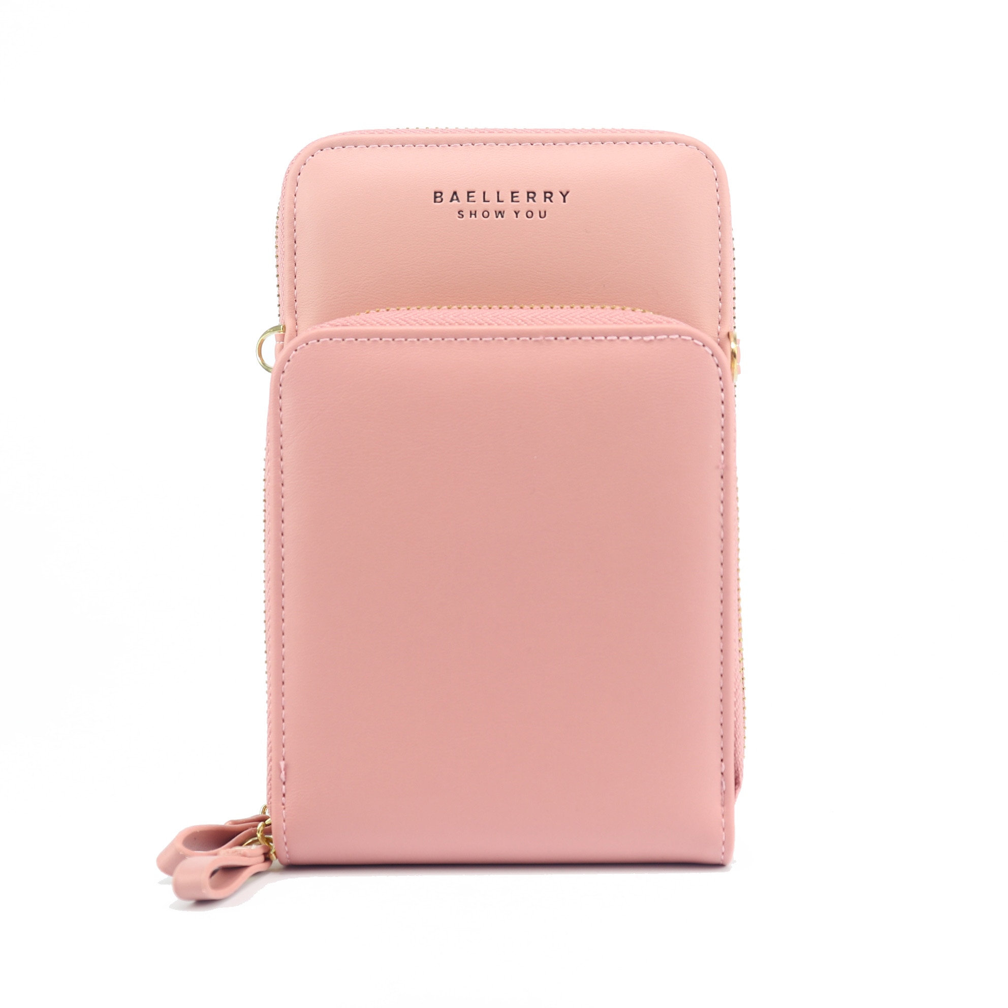 Portofel Dama, Baellerry, Roz, Piele ecologica