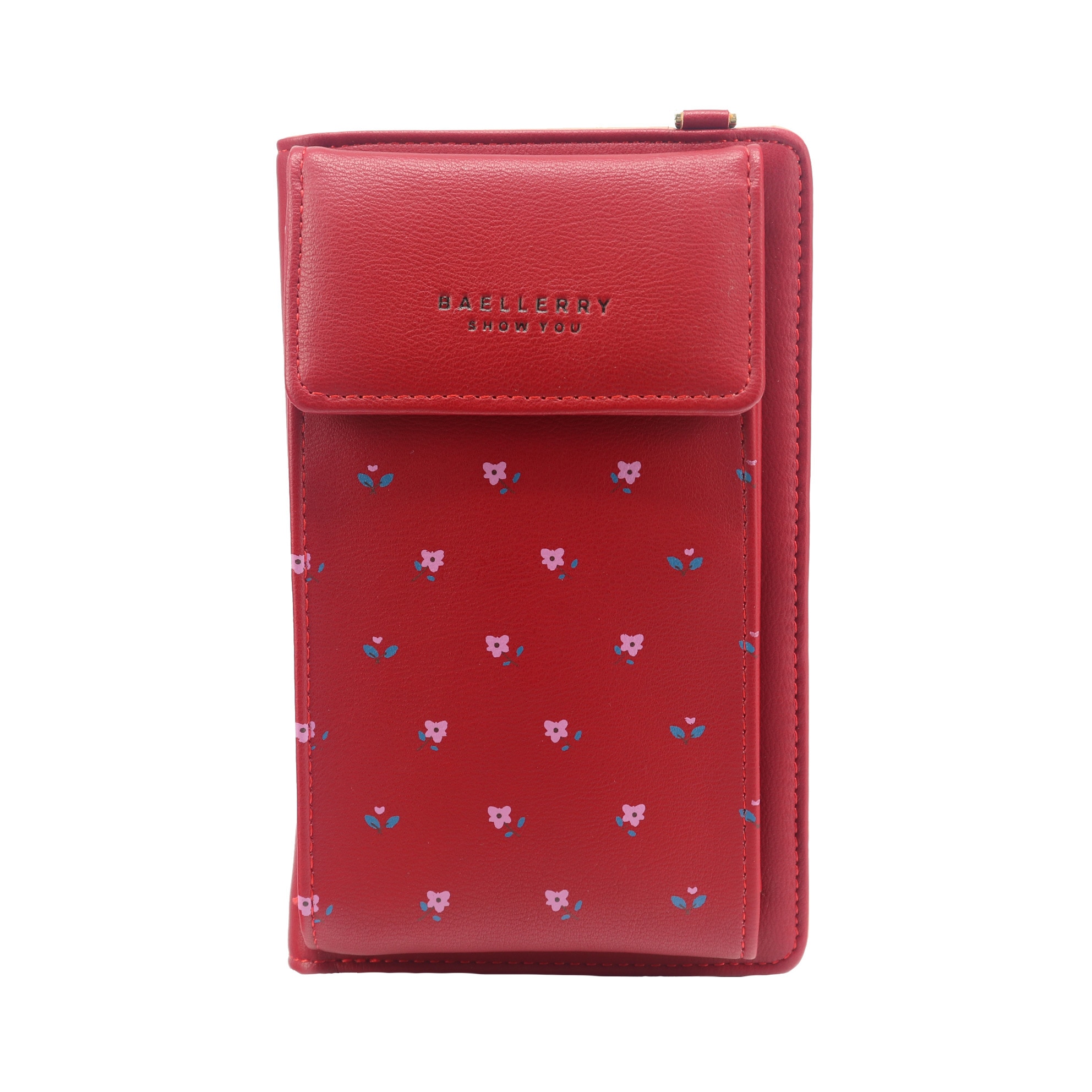 Portofel Dama, Baellerry, Rosu, Piele ecologica