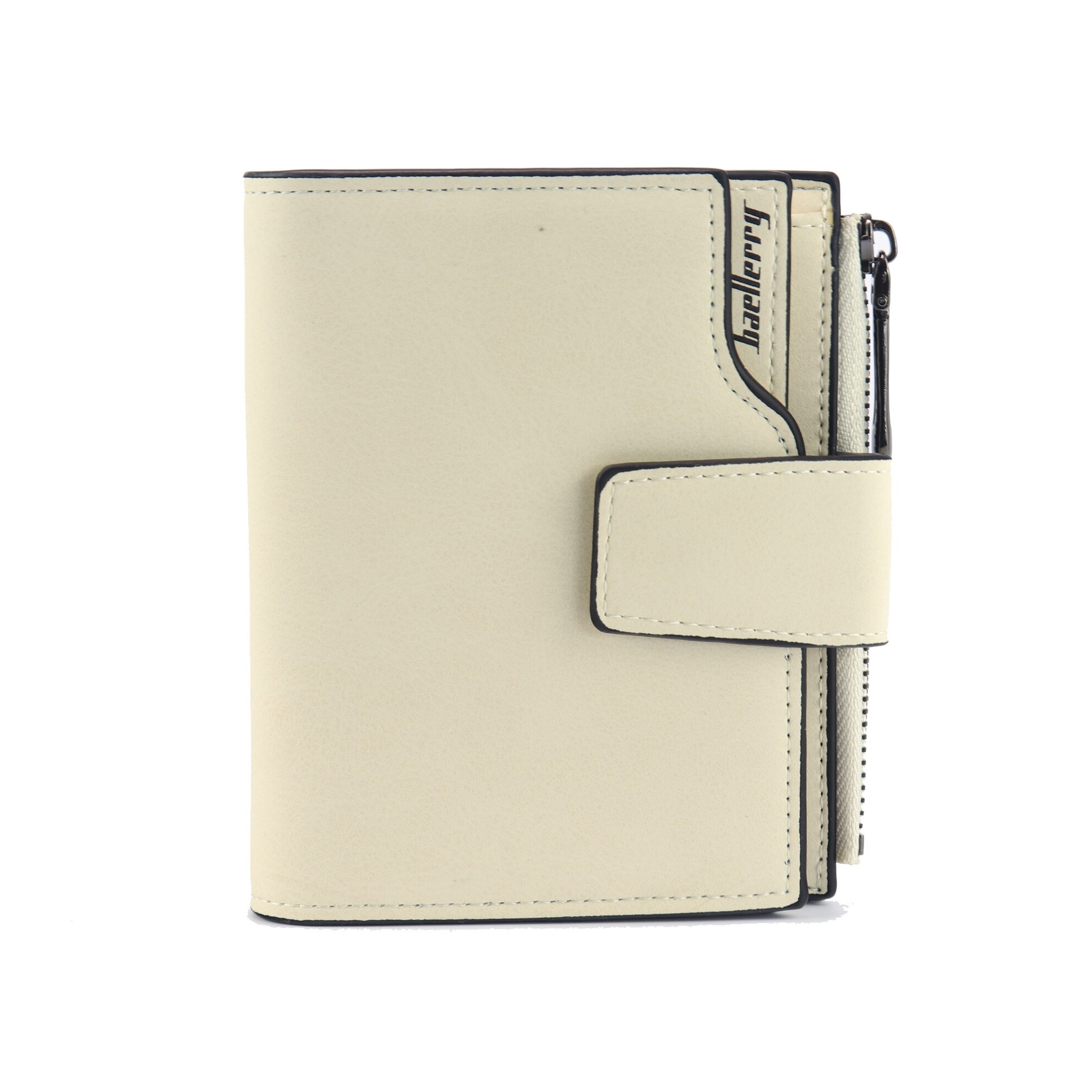 Portofel Dama cu fermoar, Baellerry, Bej, Piele ecologica