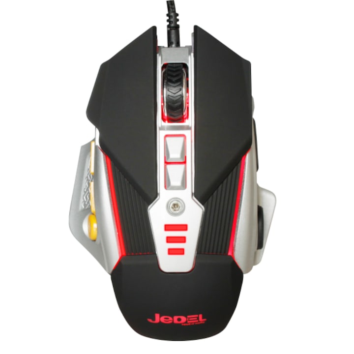 Mouse optic cu fir USB, Jedel, GM860, Negru