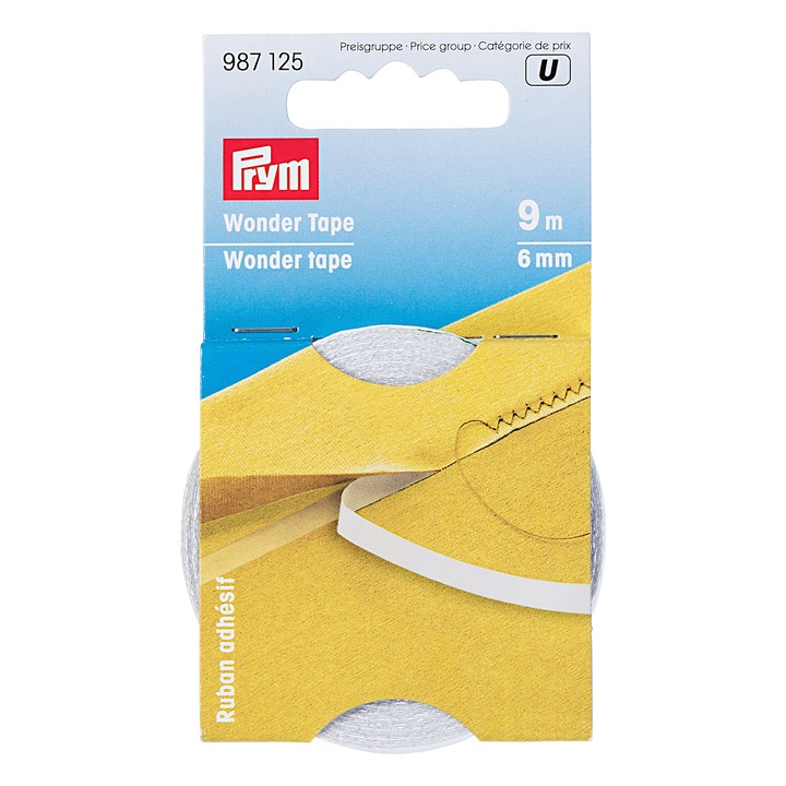Banda minune, dubla adeziva, solubila, pentru croitorie, Prym