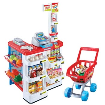 Set de joaca casa de marcat, Felis, 24 piese, 3+ ani, Plastic, Multicolor Set de joaca casa de marcat, Felis, 24 piese, 3+ ani, Plastic, Multicolor
