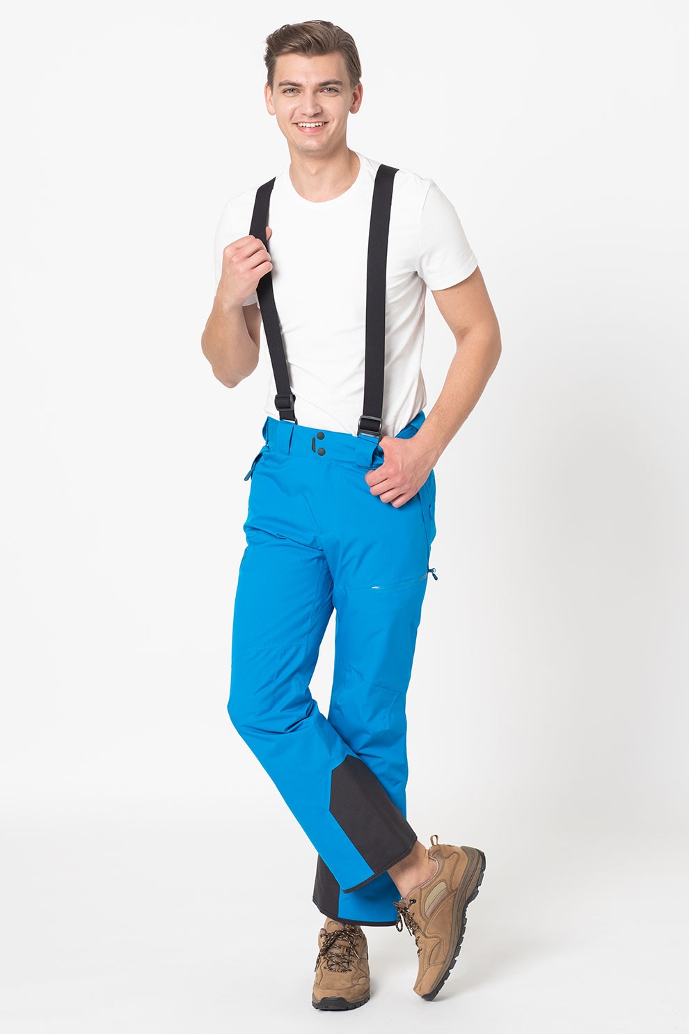 Jack Wolfskin, Pantaloni impermeabili pentru ski Great, Albastru