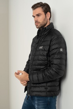 Jack Wolfskin, Jacheta usoara rezistenta la vant cu umplutura de puf JWP 1205931, Negru Jack Wolfskin, Jacheta usoara rezistenta la vant cu umplutura de puf JWP 1205931, Negru