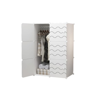 Dulap modular din plastic cu schelet metalic, D3244, culoare Alb, 110 x 75 x 37 cm Dulap modular din plastic cu schelet metalic, D3244, culoare Alb, 110 x 75 x 37 cm