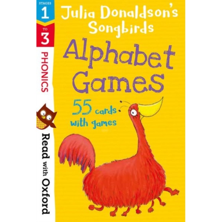 Read with Oxford: Stages 1-3: Julia Donaldson's Songbirds: Alphabet Games Flashcards, Donaldson Julia