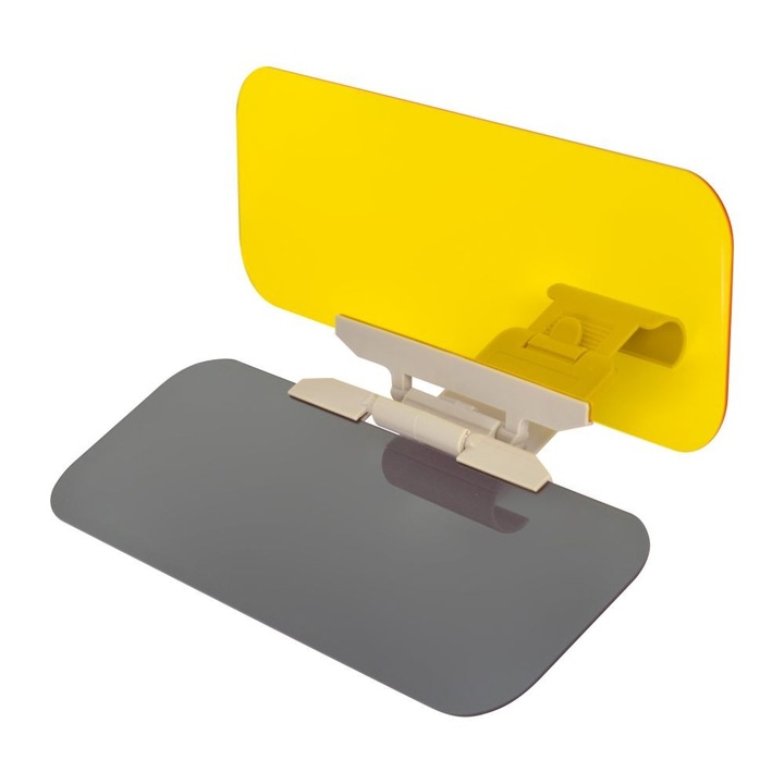 Parasolar tip vizor pentru circulatie pe timp de zi si timp de noapte, 18x32x6.5cm