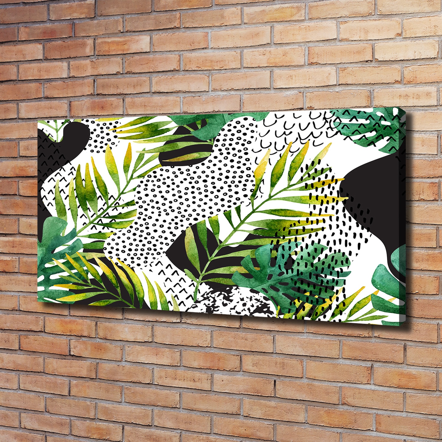 Giacomini & Gambarova Doormat Tropical Coconut Pattern, 33 x 60 cm