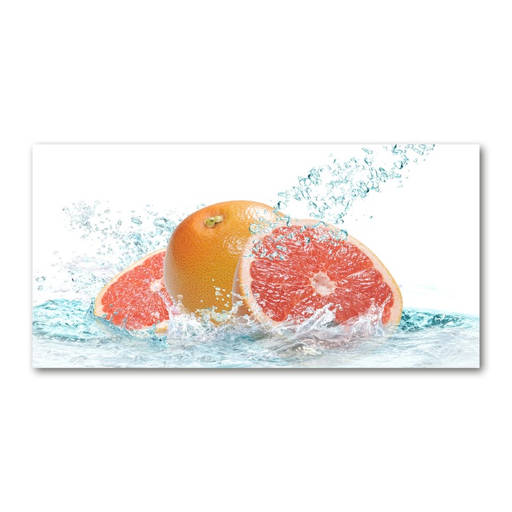 Pictura pe panza. 140 x 70cm. Decorarea peretilor "grapefruit”