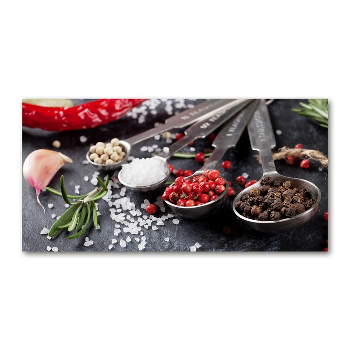 Pictura pe panza, Dimensiune: 140 cm x 70 cm, Decorarea peretilor - Ierburi si condimente