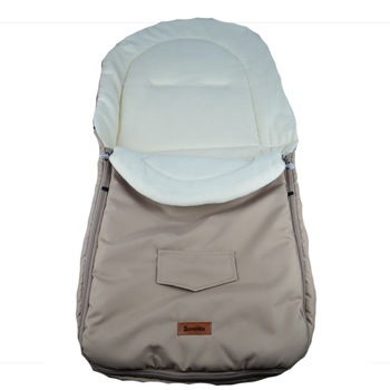 Sac de dormit pentru copii 95 x 40 cm Sensillo 524952, Crem, 9 luni Sac de dormit pentru copii 95 x 40 cm Sensillo 524952, Crem, 9 luni
