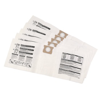 Set saci pentru aspirator,TItan,40L,umed,uscat,pachet de 5,TB005 Set saci pentru aspirator,TItan,40L,umed,uscat,pachet de 5,TB005
