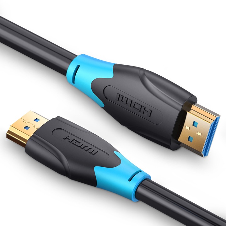 HDMI 2.0 кабел, черен, 4K-60Hz, 10 метра, Vention