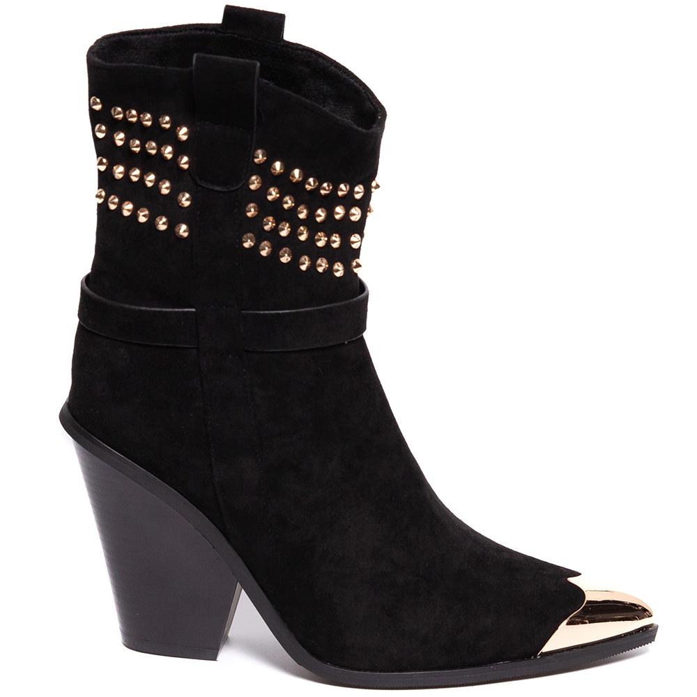 Botine dama Thandie, Negru, Negru