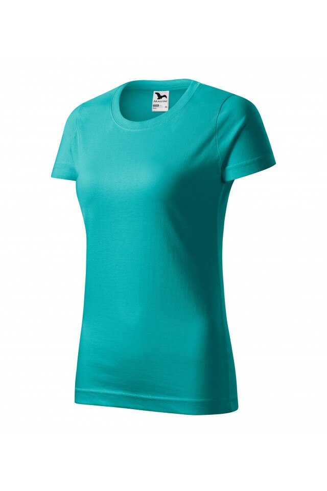 Tricou dama,Verde smarald 134-19, Verde