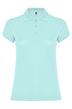 Tricou polo femei, bumbac, Roly Star, Green Mint Tricou polo femei, bumbac, Roly Star, Green Mint