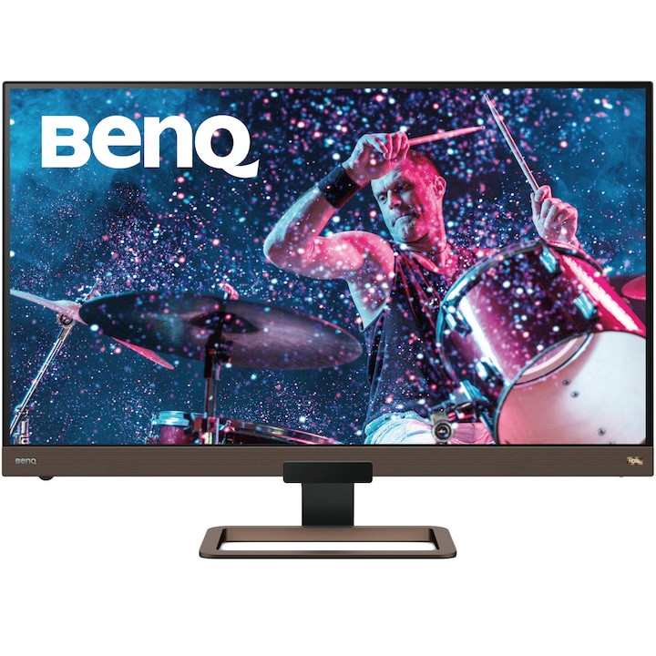 Benq EW3280U LED Monitor, 32", IPS, 4K UHD, 95% DCI-P3, HDMI, DisplayPort, USB-C, FlickerFree, HDR, FreeSync