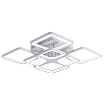 Lustra LED Creative Ceiling 8 cu Telecomanda, Lumina calda, rece, naturala si Intensitate reglabila, 176 W Lustra LED Creative Ceiling 8 cu Telecomanda, Lumina calda, rece, naturala si Intensitate reglabila, 176 W