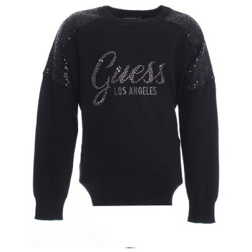Pulover fata, Guess , negru cu paiete , 14 ani