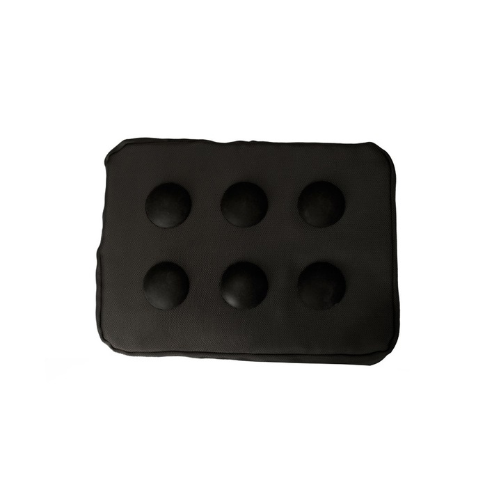 Stand laptop Bosign, Surfpillow, Poliester, Negru, 37x27x6 cm