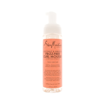 Spuma frizz free par cret si ondulat, Shea Moisture, 230 gr