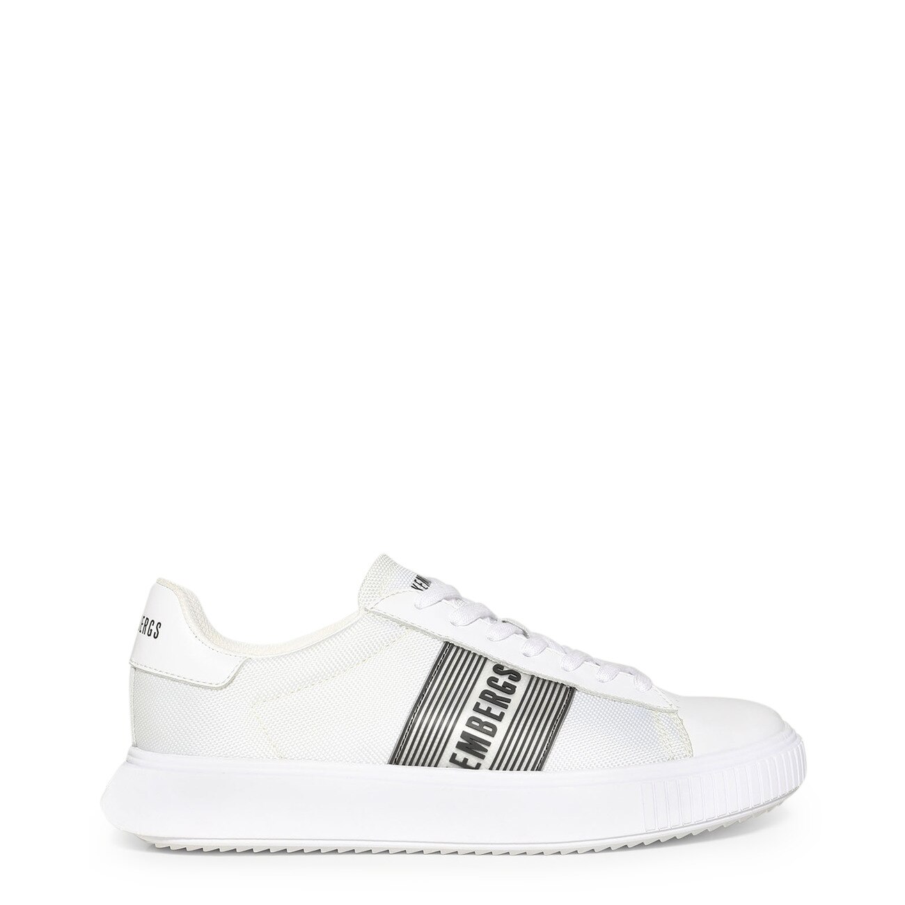 Pantofi sport barbati Bikkembergs model B4BKM0027, Alb, Alb