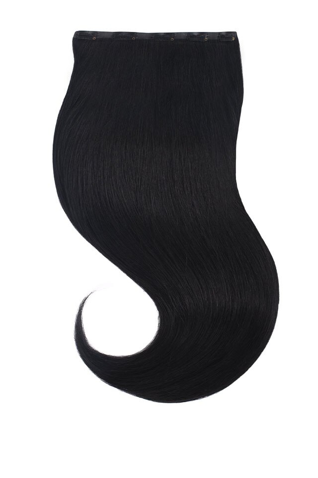 Extensii Par Natural Amora Tresa Black Collection Negru 1, 45 cm