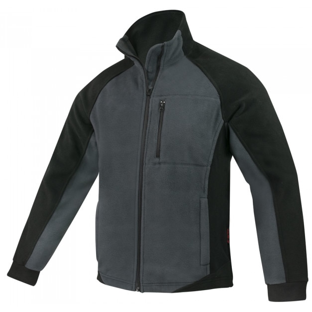 Bluza fleece 2 culori gri si negru marimea M