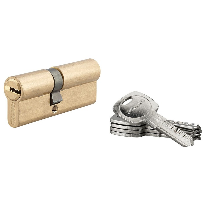 Hengerzárbetét 35 x 45 mm, standard, TIGER 6, 5 megfordítható kulcs