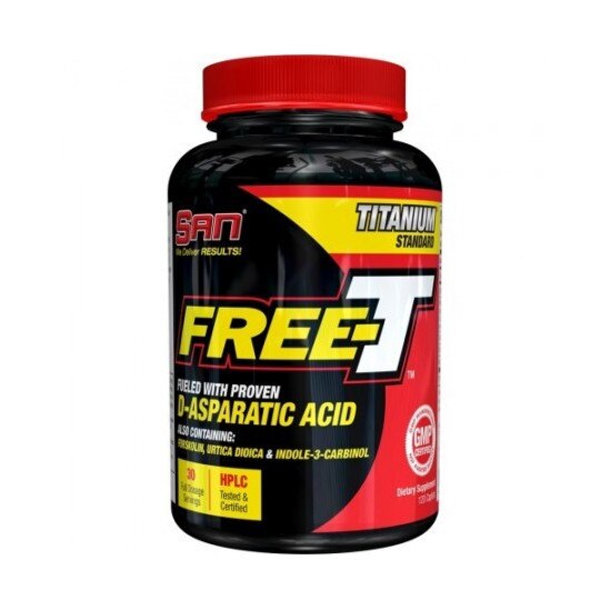 SAN Free-T (Acid Aspartic) - 120 Capsule