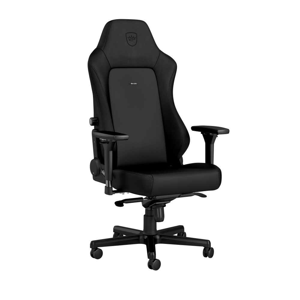 Scaun gaming Noblechairs Hero Black Edition, Hybrid PU Leather, SGL