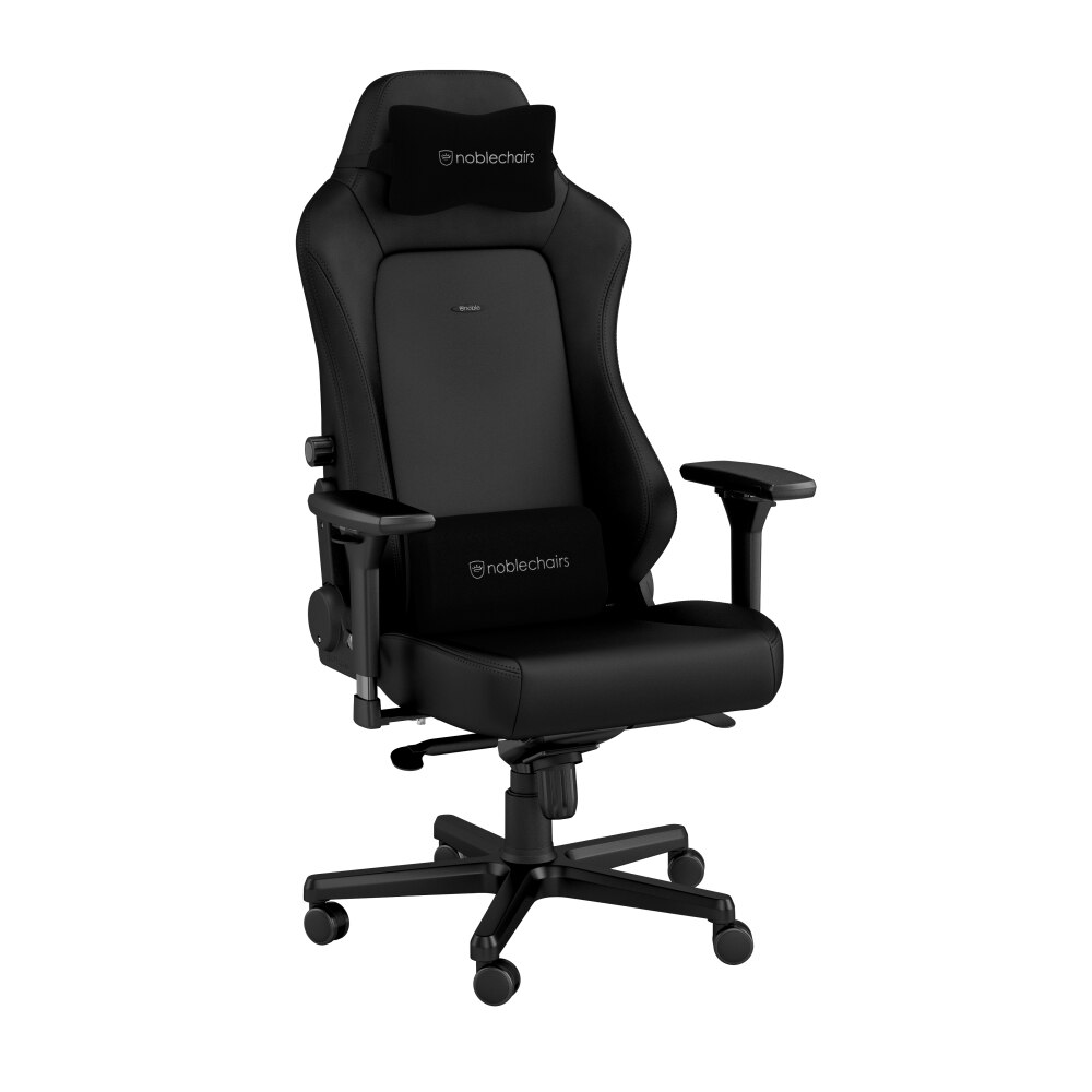 Scaun gaming Noblechairs Hero Black Edition, Hybrid PU Leather, SGL