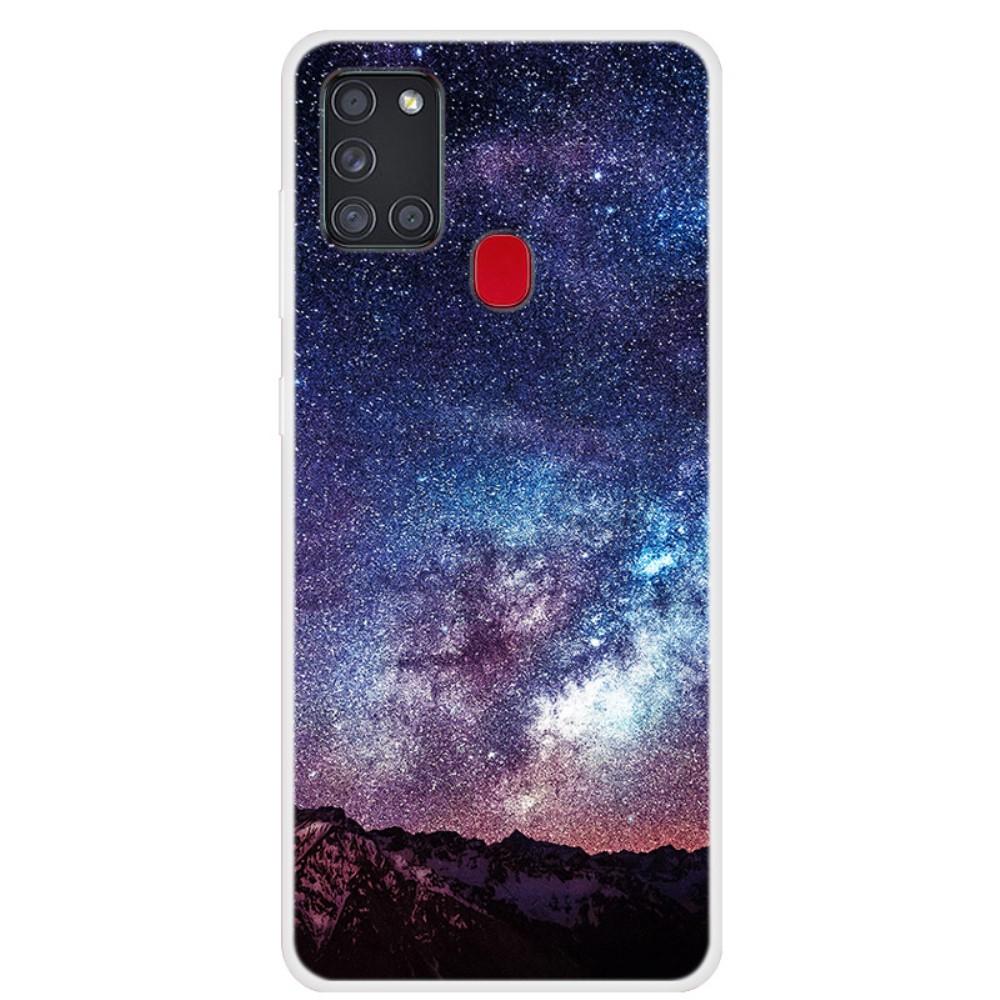 Husa Samsung Galaxy A21s model Northern Lights, Silicon, TPU Viceversa Multicolor