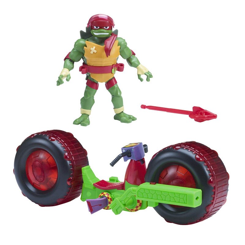 Figurina Nickelodeon Testoasele Ninja cu vehicul - Raphael