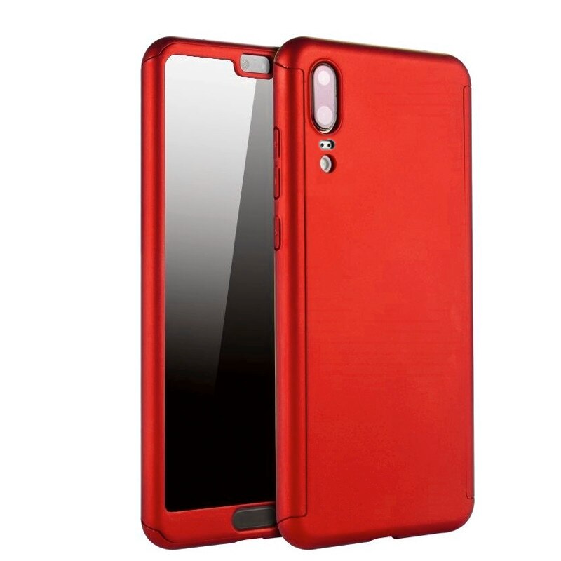 Husa 360 pentru Huawei P20 Red