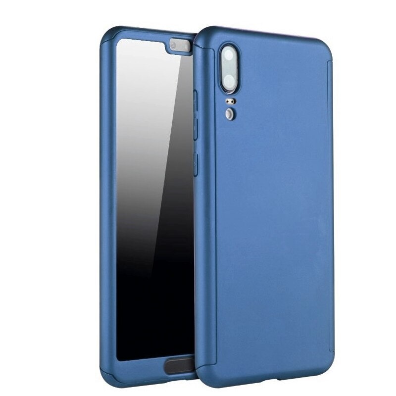 Husa 360 pentru Huawei P20 Navy