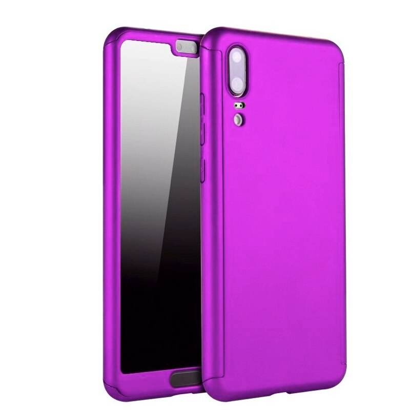 Husa 360 pentru Huawei P20 Purple