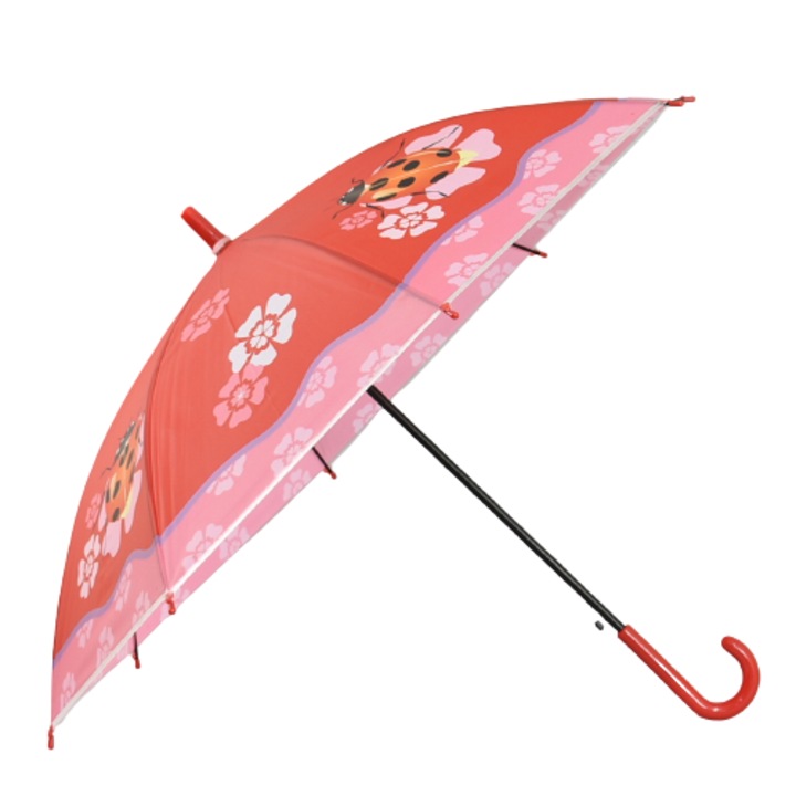 Gyermek esernyő 41694-7, Átmérő 84 cm, Piros